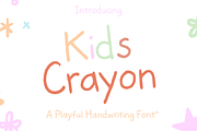 Kidcrayon, a Handwritten Font by cocodesign (Thumbnail 1 of 5)