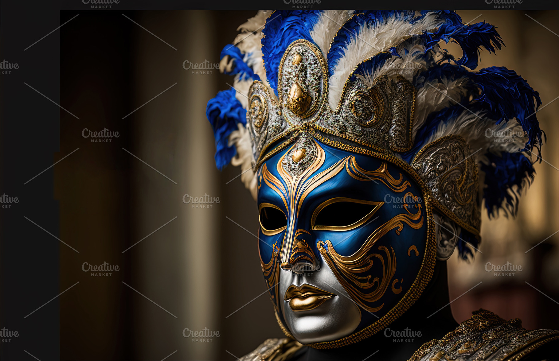 Venice Carnival mask for website, an Arts & Entertainment Photo by Shootdiem