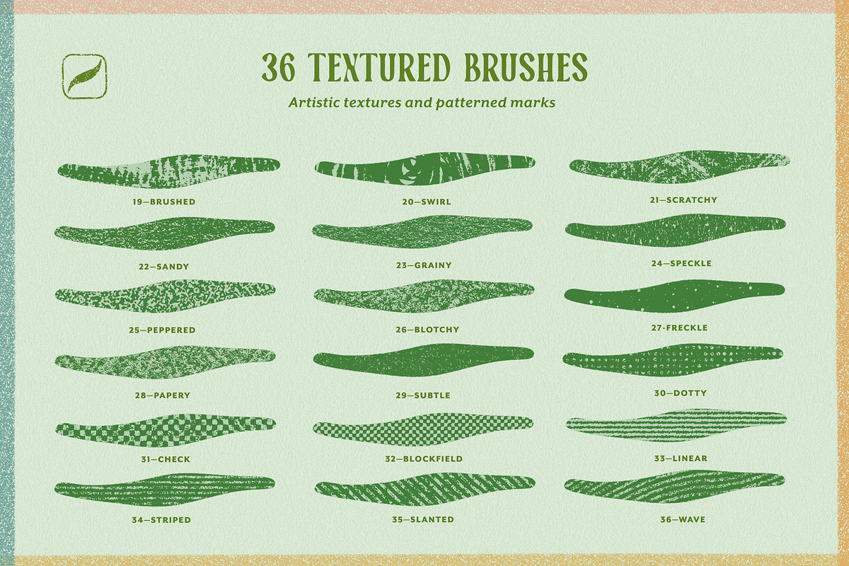 Procreate Illustration Brushes, a Brush Add-On by Basia Stryjecka (Photo 12 of 18)