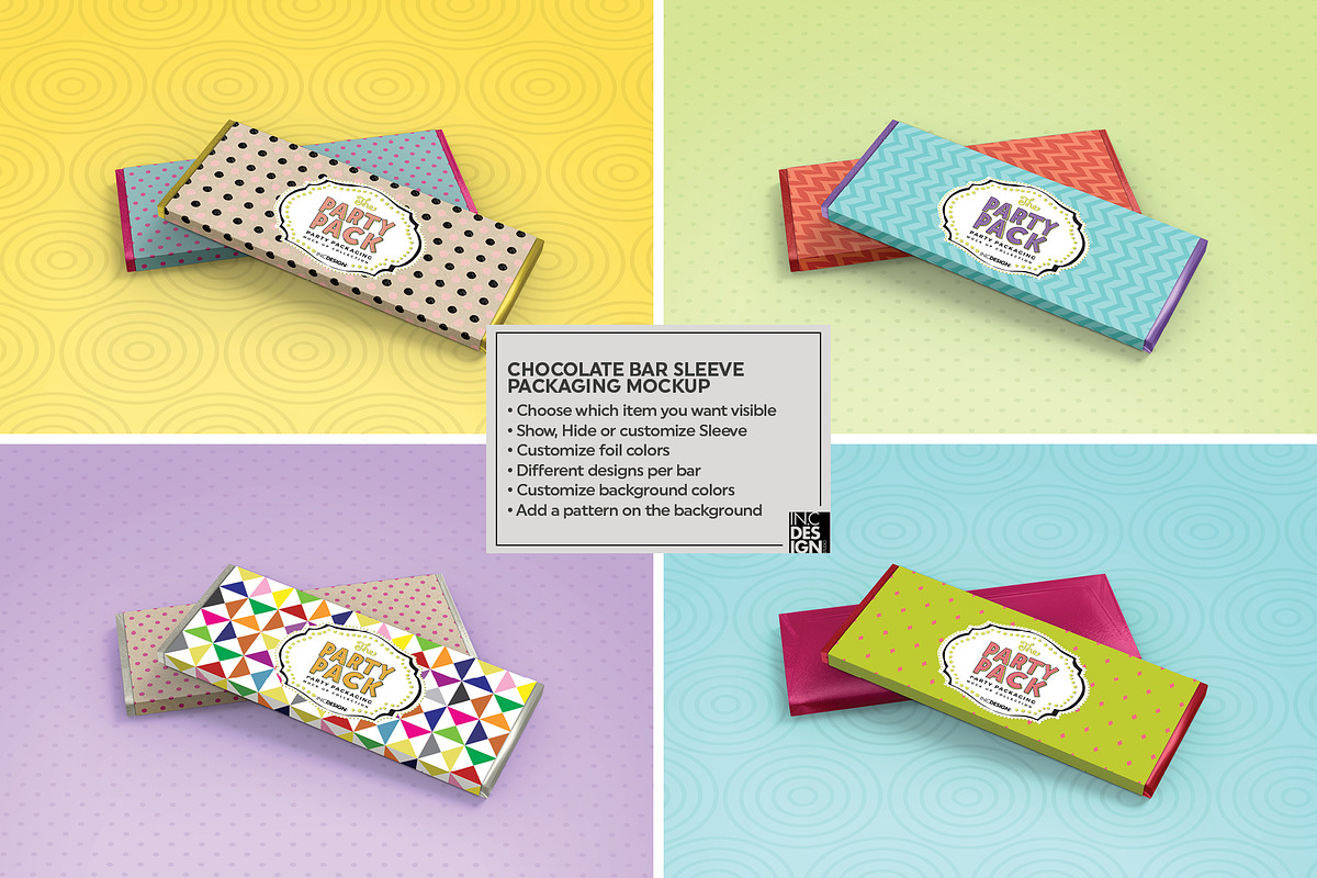 Vol.7 Party Packaging Mockups, a Packaging Mockup by INCDesign (Photo 11 of 18)