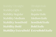 Stability, a Serif Font by OceaneM (Thumbnail 2 of 7)