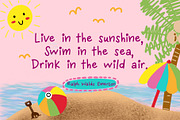 Summer Casual Font, a Font by Quirky Queen Media (Thumbnail 2 of 4)