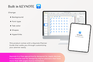 2024 Digital Planner Keynote PLR