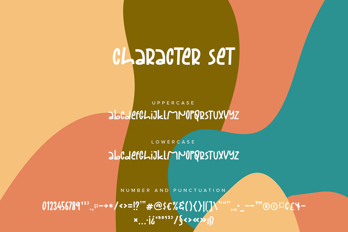 Nice Flavor - Fun Display Font preview 5