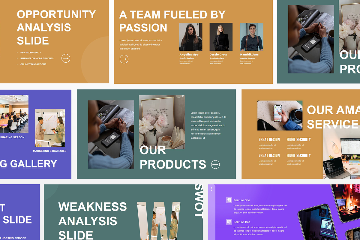 Web Design Powerpoint Template, a Presentation Template by Azruca