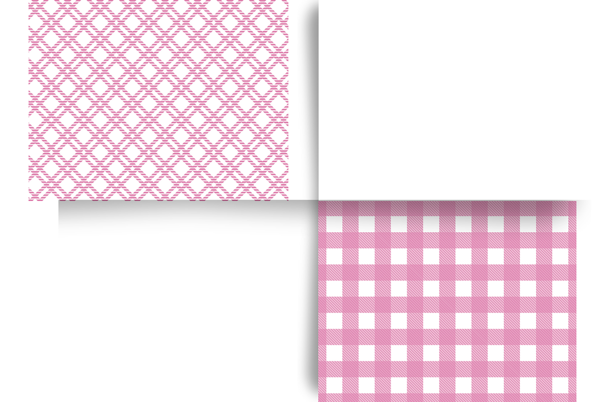 Pink Seamless Plaid Designs, a Pattern Graphic by Earley Bird Design Studio (Photo 5 of 8)