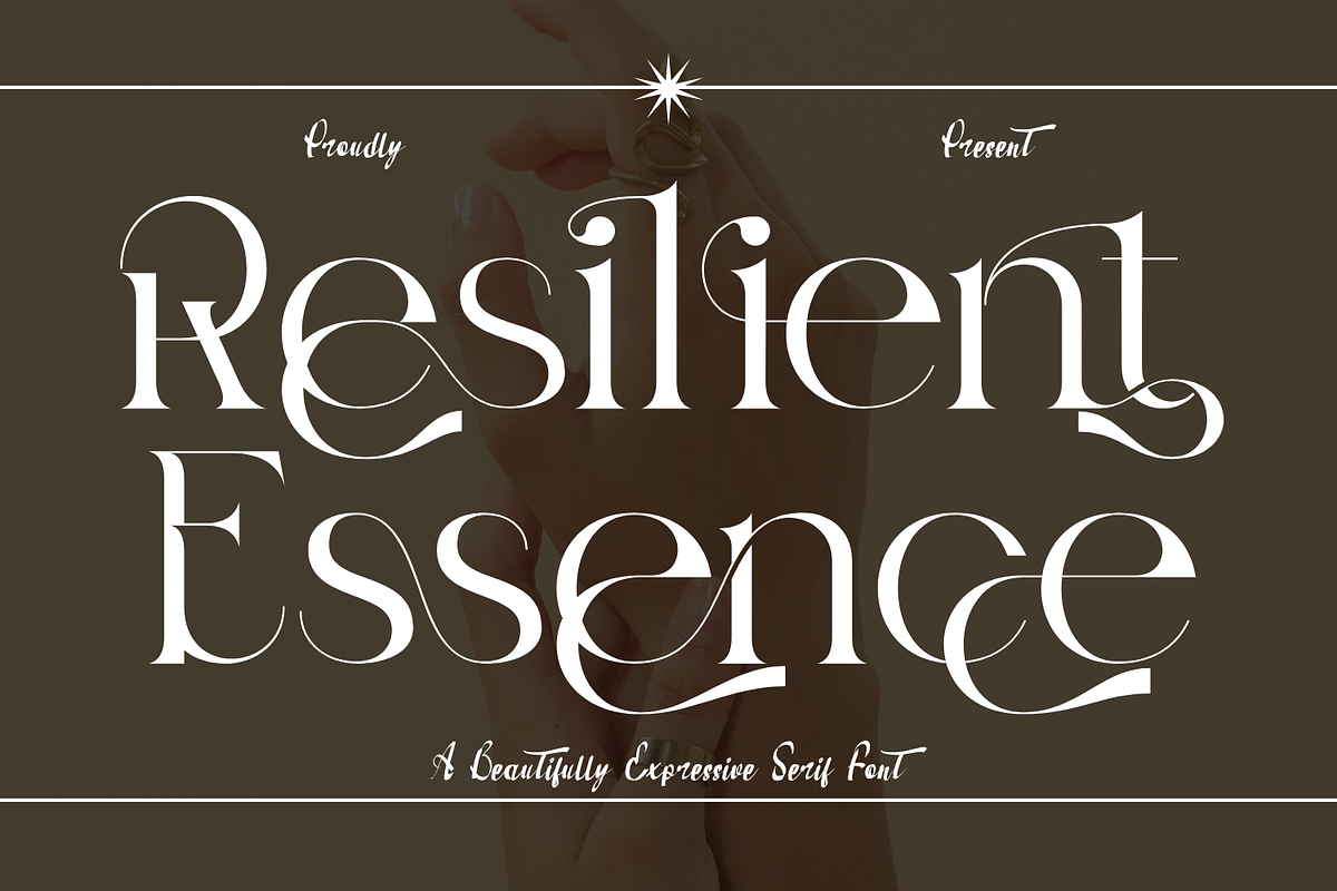 Resilient Essence - Elegant Font, a Serif Font by 177Studio (Photo 1 of 8)