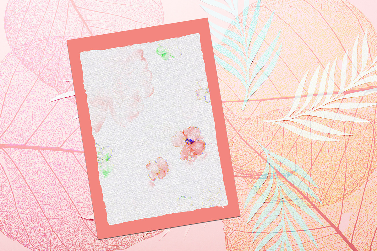 Floral Paper Textures, a Texture Graphic by sibel dayı (Photo 4 of 8)
