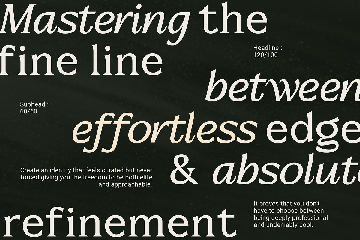 Metaspire - Modern Display Serif, a Serif Font by Bale Type (Photo 8 of 9)