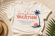 Sunshine Vacation Font Duo, a Handwritten Font by cocodesign (Thumbnail 2 of 9)