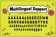 Viral Punch - Modern Display Font, a Sans Serif Font by overlaytemplates (Thumbnail 5 of 5)