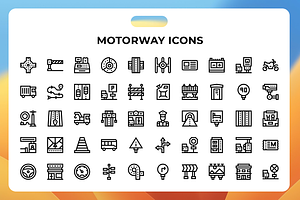 Motorway Icons, an Icon by Wencory