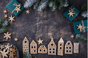 Christmas cookies in shape of, a Food & Drink Photo by Yulia Furman