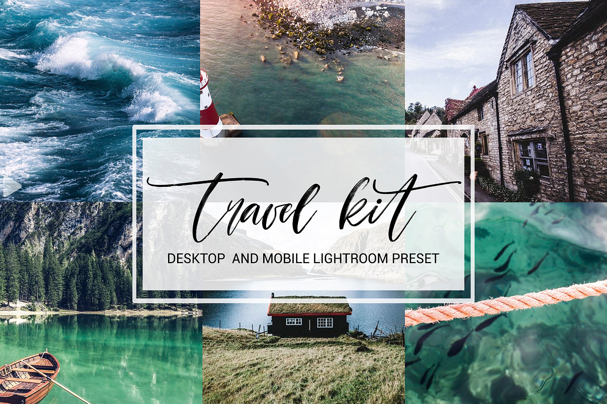 Travel kit. Lightroom Presets, an Action Add-On by OceanChild (Photo 1 of 9)