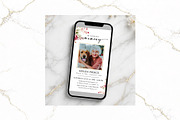 Digital Funeral Invitation CV FR008, a Social Media Template by TyphoonStudio (Thumbnail 1 of 5)