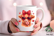 Valentine Coquette Png, Highland Cow, an Illustration by Craft Nest (Thumbnail 3 of 6)
