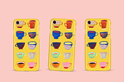 Hand Painted Elements: Coffee Mugs, an Illustration by Katrina Junio (Thumbnail 5 of 9)