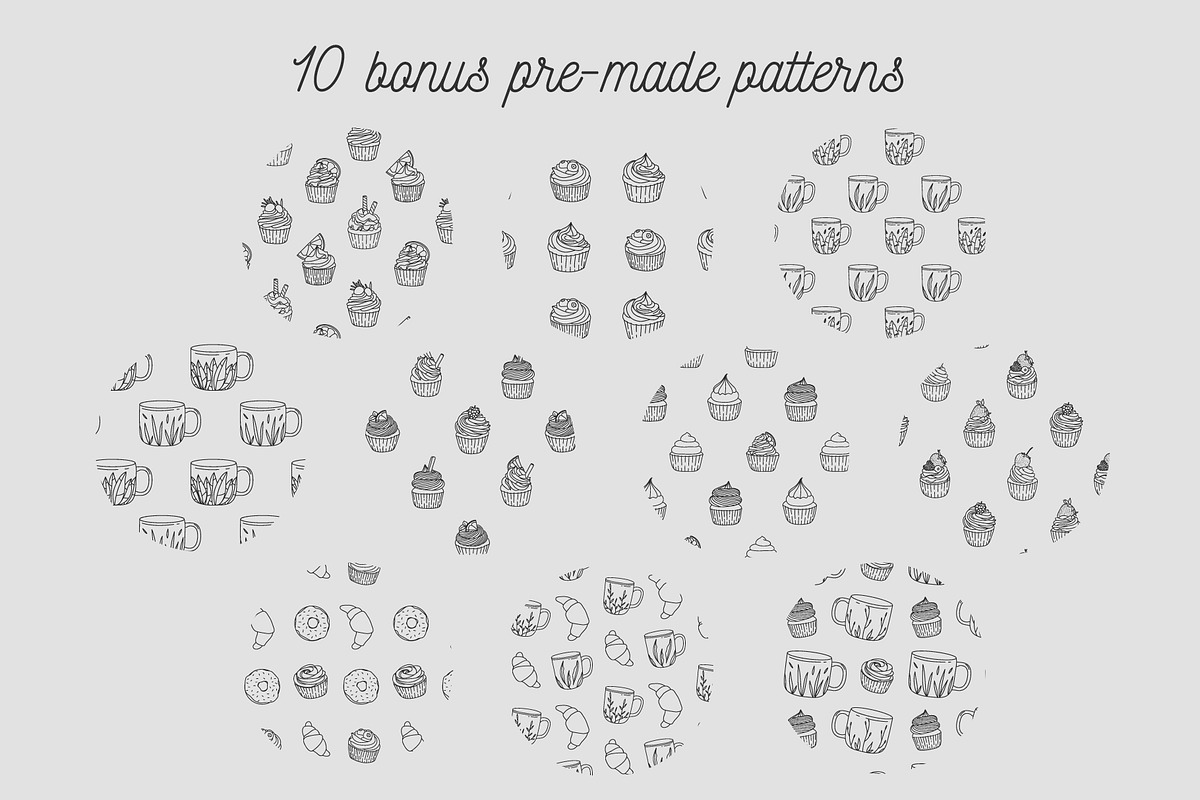 Pack of bakery illustrations, a Food Illustration by Wander Designs (Photo 6 of 6)