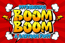 Boom Boom Cartoon Font