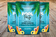 Pool Party Flyer Template, a Flyer Template by Madhabi Studio (Thumbnail 2 of 6)
