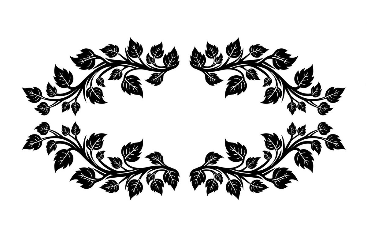 Floral Frame Ornament Vector Bundle, an Illustration by Designs_River (Photo 15 of 51)