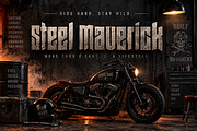 Steel Maverick, a Slab Serif Font by Wow Magic (Thumbnail 4 of 5)
