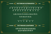 Brown Hunter Victorian Set, a Serif Font by alit design (Thumbnail 11 of 32)