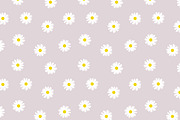 Daisy flowers, seamless patterns, a Pattern Graphic by Good Studio (Thumbnail 3 of 15)