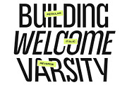Spencer – Condensed Font, a Sans Serif Font by Craft Supply Co. (Thumbnail 3 of 8)