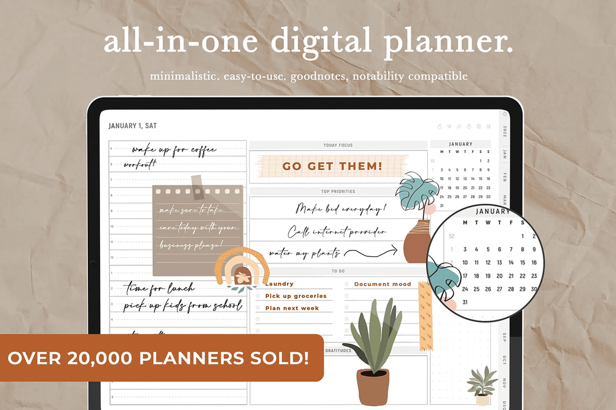 Digital Planner - GoodNotes - 2023