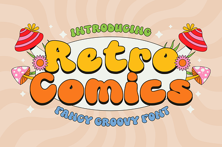 Retro Comics - Retro Font