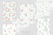 Watercolor Fern and Roses, an Object Illustration by Olga Koelsch (Thumbnail 9 of 15)