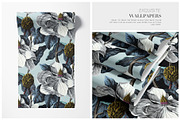 Magnolia Luxe Botanical Pattern., a Pattern Graphic by TSTUDIO (Thumbnail 11 of 11)