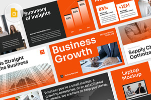 Business Growth Google Slides, a Presentation Template by rgbryand
