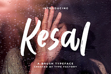 Kesal - Brush Typeface