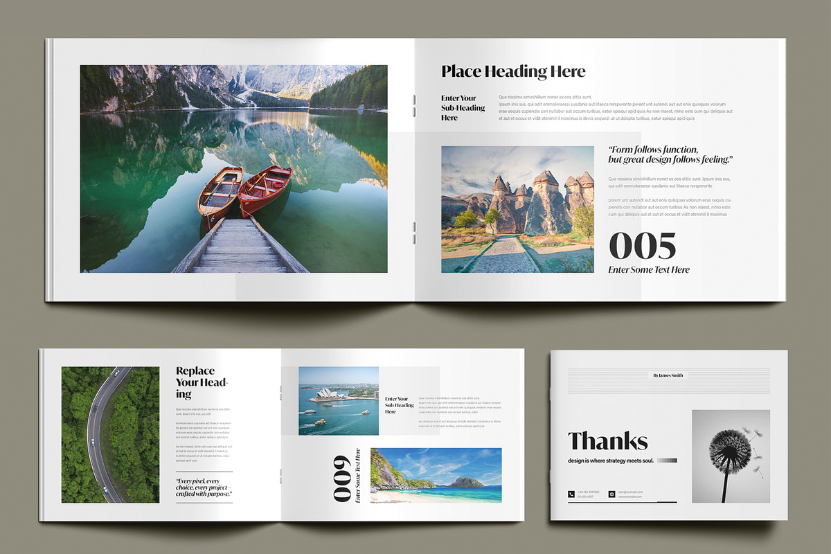 Creative Design Portfolio Booklet preview 6