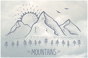 mountains, an Illustration by JulianArt (Thumbnail 4 of 4)