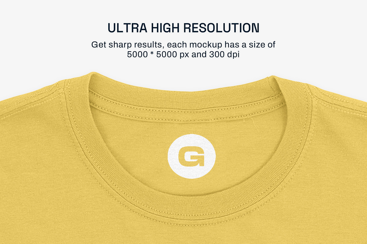 Gildan 64000 T-Shirts Mockups, a Shirt Mockup by GraphicHero (Photo 8 of 9)