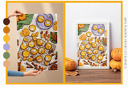 Mini Pumpkin Pies Illustration, a Graphic by GVGraphics (Thumbnail 4 of 9)