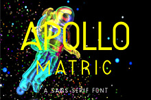 Apollomatric - Sans Serif Font