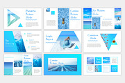 Blue Waves - PowerPoint Template, a Presentation Template by Helga_Design (Thumbnail 4 of 10)