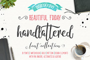 Beautiful Friday (13 Fonts & Extras), a Script Font by Ryan Prasetya (Thumbnail 1 of 9)
