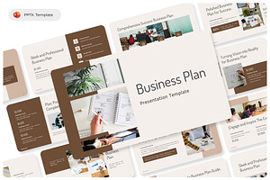 Business Plan PowerPoint Template, a Presentation Template by Premast
