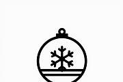 Christmas Ornament Design Bundle, a Graphic by balal (Thumbnail 8 of 15)
