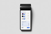 Payment Terminal Mockup, a Device Mockup by swsi-studio (Thumbnail 4 of 5)