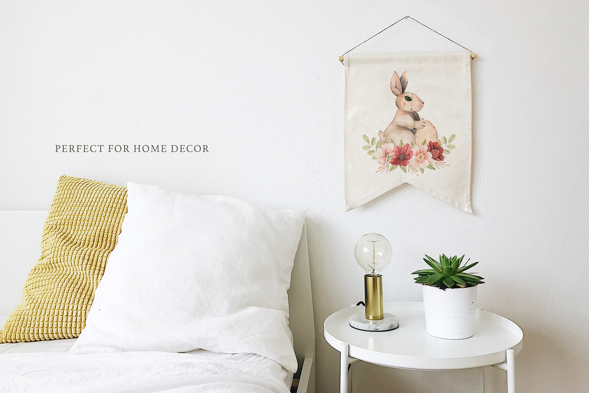 -30% Easter bunny. Spring watercolor, an Animal Illustration by Kate Macate (Photo 13 of 15)