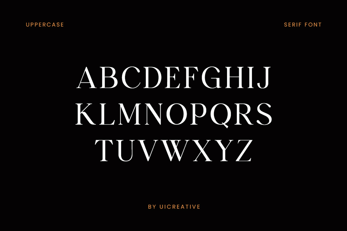 Butcherly Elegant Serif Font, a Serif Font by UICreative (Photo 6 of 13)