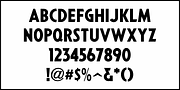 Movie News JNL, a Sans Serif Font by Jeff Levine Fonts (Thumbnail 3 of 5)