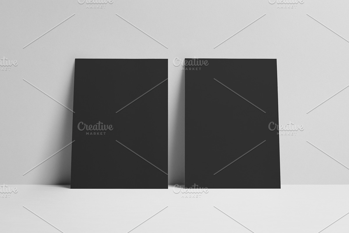 A5 Flyer Mockup, an Advertising Mockup by Shablon (Photo 2 of 3)