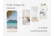 220 Travel Social Media BUNDLE, a Social Media Template by PatternLab. (Thumbnail 8 of 9)